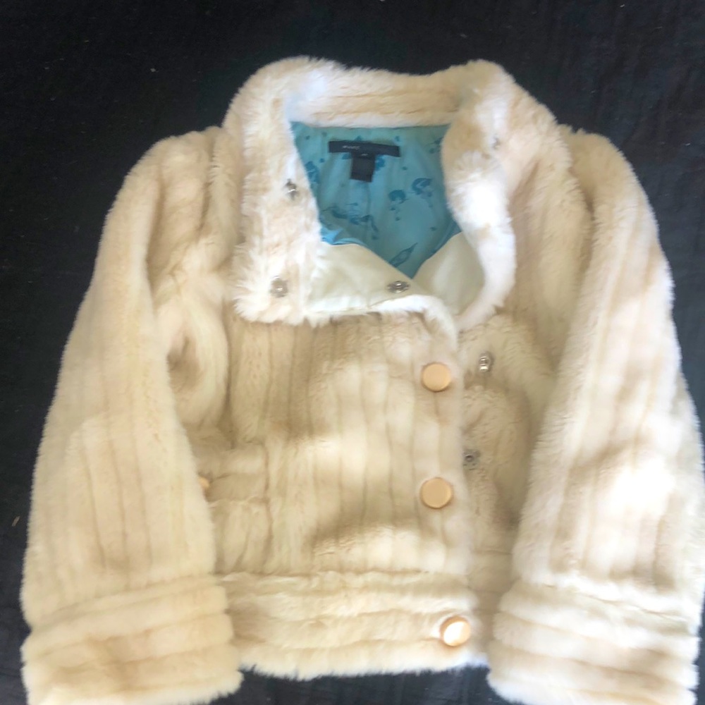 Cream colored Marc Jacobs coat